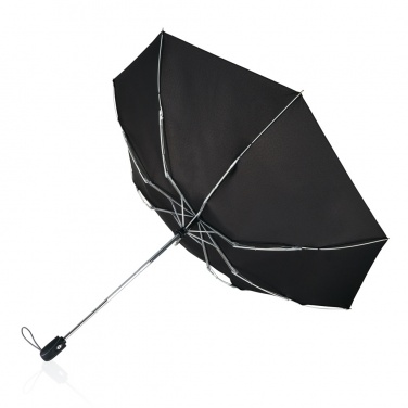 Logo trade advertising products image of: Swiss Peak AWARE™ Traveller 21” automatic umbrella