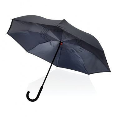 Logotrade promotional item image of: 23" Impact AWARE™ RPET 190T reversible umbrella