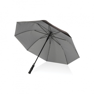 Logotrade promotional gift picture of: 27" Impact AWARE™ RPET 190T dual colour auto open umbrella