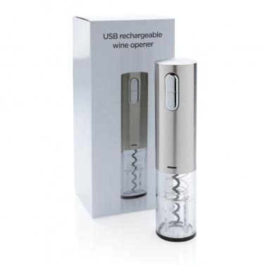 Logotrade promotional product image of: Electric wine opener - USB rechargeable