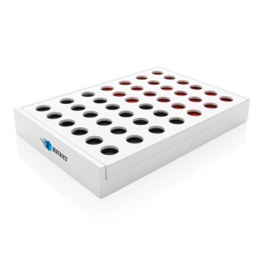 Logo trade promotional giveaway photo of: Connect four wooden game