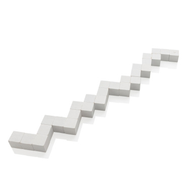 Logotrade advertising product picture of: Wooden brain game in canvas pouch