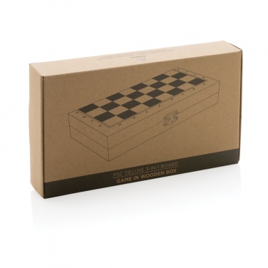 Logotrade promotional products photo of: Deluxe 3-in-1 boardgame in box