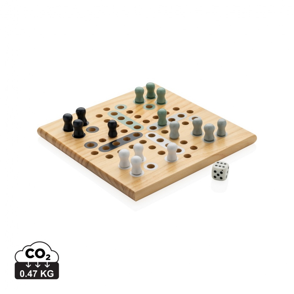Logotrade business gifts photo of: Claire wooden Ludo game