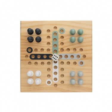 Logotrade promotional merchandise image of: Claire wooden Ludo game
