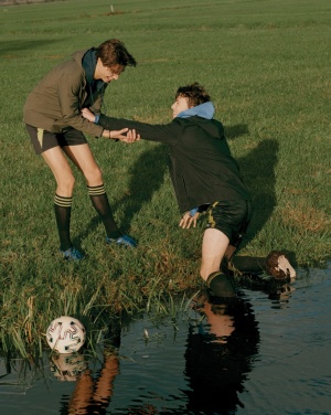 Logotrade promotional giveaway image of: Iqoniq Makalu men recycled polyester soft shell jacket