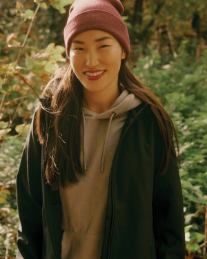 Logotrade promotional merchandise image of: Iqoniq Makalu women recycled polyester soft shell jacket