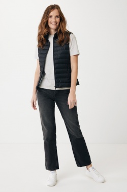 Logo trade corporate gifts image of: Iqoniq Meru women recycled polyester bodywarmer