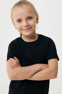 Logo trade business gifts image of: Iqoniq Koli kids lightweight recycled cotton t-shirt