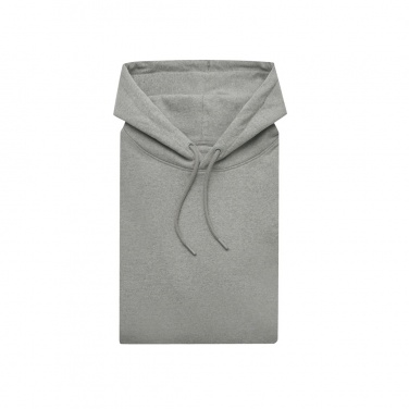 Logo trade promotional merchandise picture of: Iqoniq Torres recycled cotton hoodie undyed