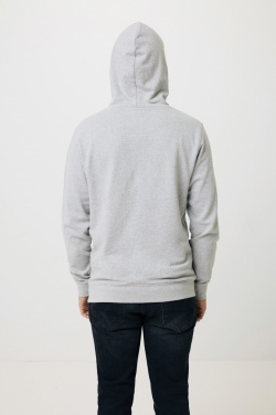 Logo trade advertising product photo of: Iqoniq Torres recycled cotton hoodie undyed