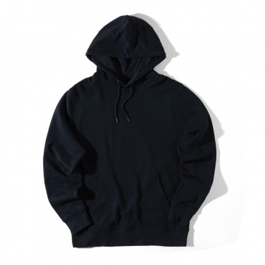 Logo trade promotional gifts image of: Iqoniq Rila lightweight recycled cotton hoodie