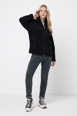 Logo trade promotional gifts image of: Iqoniq Diran recycled polyester pile fleece jacket