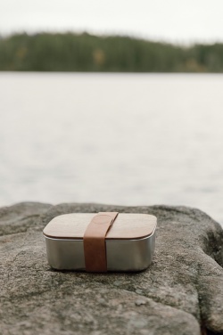 Logotrade promotional item picture of: VINGA Ciro RCS recycled steel lunch box