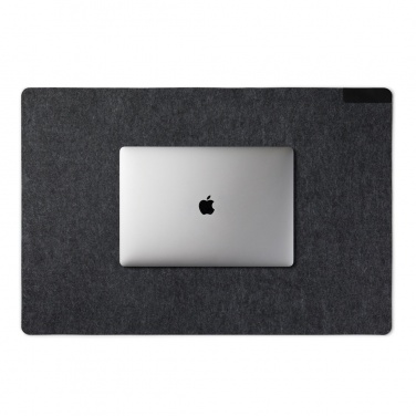Logo trade promotional gift photo of: VINGA Albon GRS recycled felt desk pad