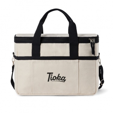 Logo trade business gift photo of: VINGA Volonne AWARE™ recycled canvas cooler basket