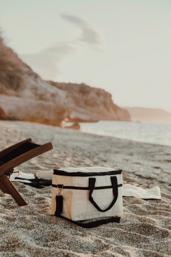 Logo trade promotional items image of: VINGA Volonne AWARE™ recycled canvas cooler basket