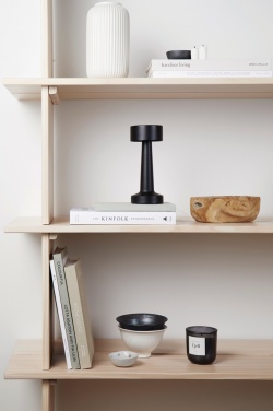 Logo trade corporate gifts picture of: VINGA Maris RCS recycled ABS table lamp