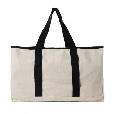 Logotrade corporate gift picture of: VINGA Volonne AWARE™ recycled canvas beach bag