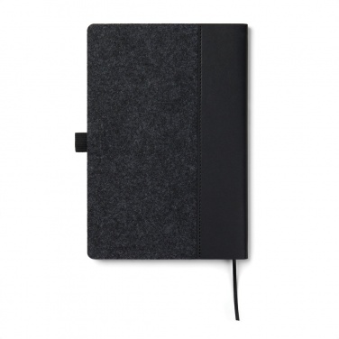 Logotrade promotional merchandise photo of: VINGA Albon GRS recycled felt notebook