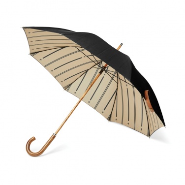Logo trade promotional giveaway photo of: VINGA Bosler AWARE™ recycled pet 23" umbrella