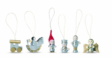 Logo trade promotional item photo of: Set of 6 Xmas decoration