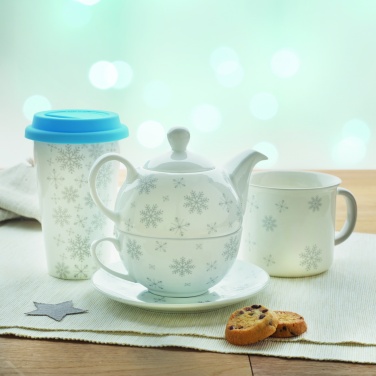 Logo trade promotional gifts picture of: Christmas tea set