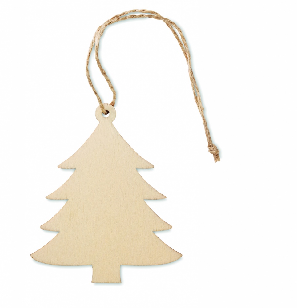Logotrade advertising products photo of: Wooden Tree shaped hanger