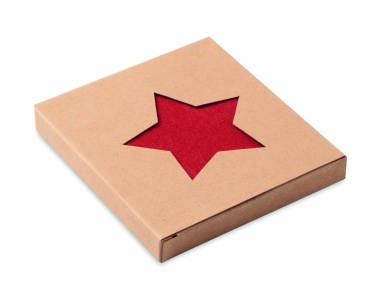 Logotrade promotional item image of: RPET 4 felt coaster set