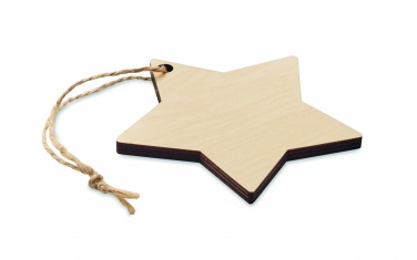 Logo trade promotional giveaway photo of: Christmas ornament star
