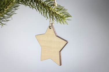 Logotrade promotional items photo of: Christmas ornament star
