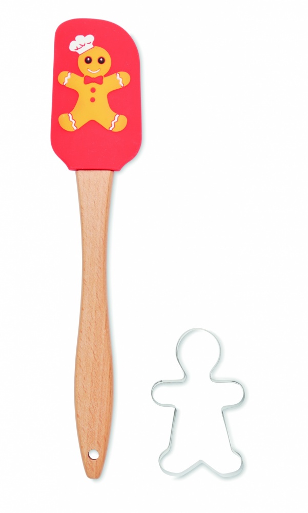 Logo trade promotional merchandise picture of: Silicon spatula set