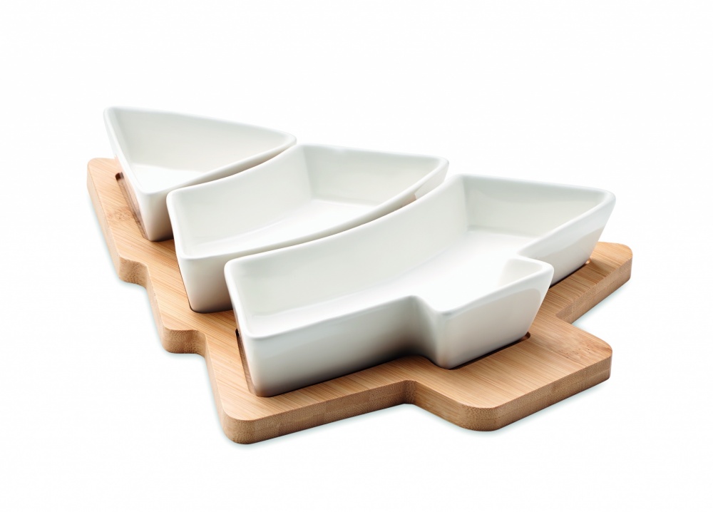 Logotrade advertising product image of: Christmas tree serving tray