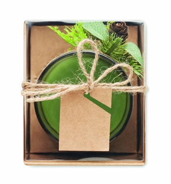 Logo trade promotional products image of: Christmas candle holder