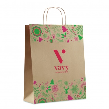 Logo trade advertising products image of: Gift paper bag large