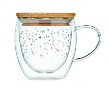 Logo trade promotional merchandise picture of: Double wall borosilicate mug