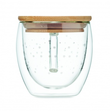 Logo trade business gift photo of: Double wall borosilicate mug