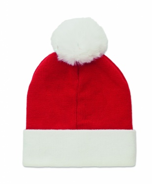 Logo trade promotional gift photo of: Christmas knitted beanie