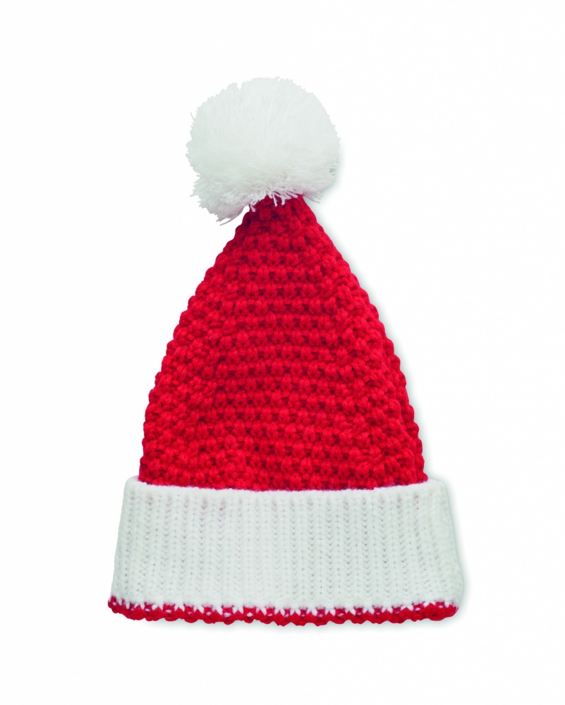 Logo trade business gifts image of: Christmas knitted beanie