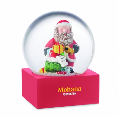 Logotrade promotional merchandise image of: Snow ball glass ornament