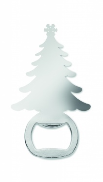 Logo trade business gifts image of: Bottle opener Christmas motif