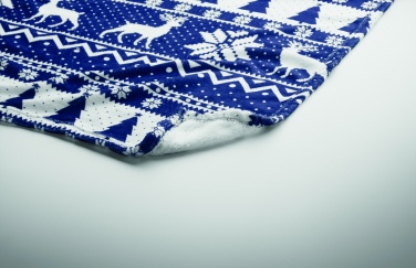 Logo trade promotional giveaway photo of: RPET fleece blanket 190 gr/m²