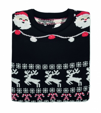 Logo trade promotional merchandise image of: Christmas LED sweater L/XL