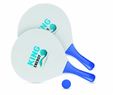 Logo trade advertising products image of: Beach tennis set