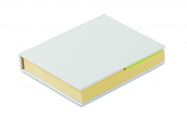 Logo trade corporate gifts image of: Sticky note memo pad