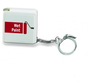 Logotrade advertising products photo of: Key ring w/ flexible ruler 1m, Vantaa