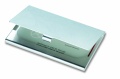 Aluminium business card holder, Shiny Silver