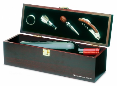 Logotrade business gift image of: Wine set in wine box