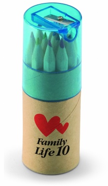 Logo trade promotional items image of: 12 coloured pencils