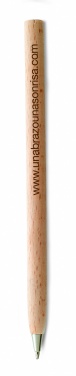 Logotrade promotional items photo of: Wooden ball pen